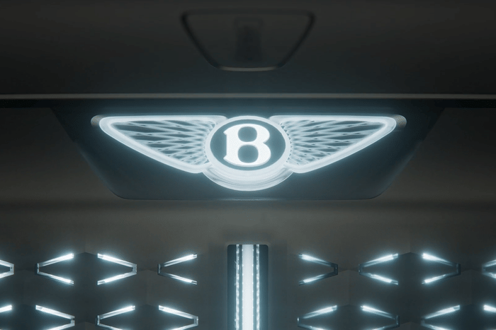 Bentley reveals new logo and teases upcoming concept car